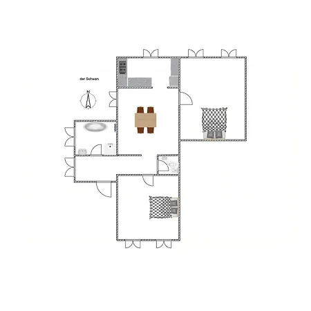 Characterful Flat On Ruegen Prázdninový dům *